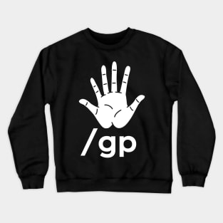 GLENN PRETENND WHITE LOGO Crewneck Sweatshirt